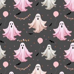 Pink Party Ghosts - Dark