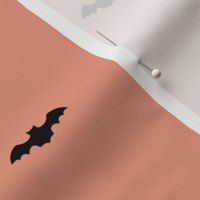 Black Bats on Orange