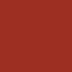 Solid Auburn red - dark shade