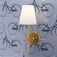 Bicycle Race in Blue