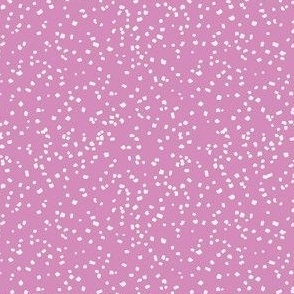 confetti cream on muted pink