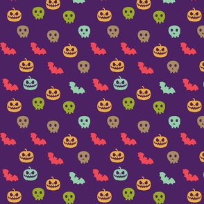 purple halloween