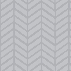 Light Gray Rough Chevron