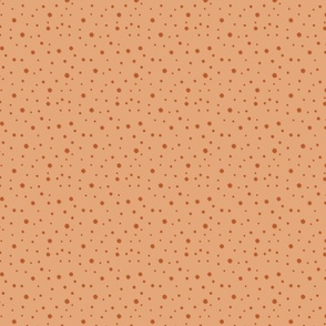 star studded - orange