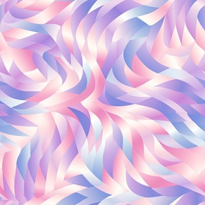 Pastel Hypnotic Waves Pattern ATL854