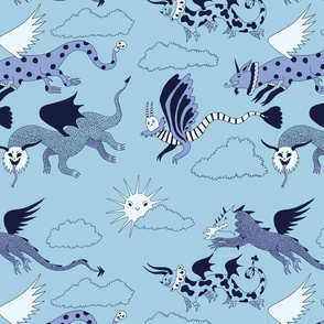 Dragons: Blue