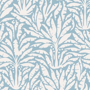 Palm Trees on Light Blue / Large