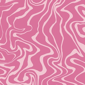 Pink zebra pattern, abstract pink marble, LARGE
