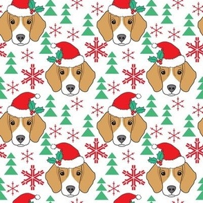 medium Christmas Beagle