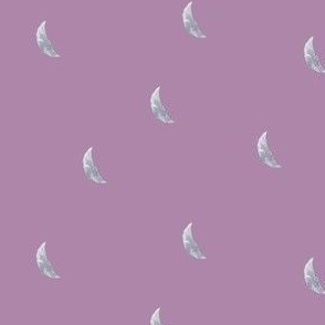 Crescent Moon Coordinate // Boho Violet