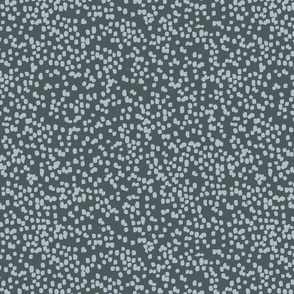Shadow Shapes Polka Dot Blender Print in Blue Gray