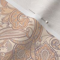 Indian Paisley Neutral Color Small