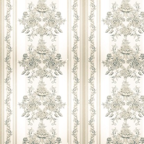 Toile peony,center repeat, pattern,pastel color ,decoupage ,Versailles ,rococco,baroque Marie Antoinette,antique ,floral trellis,pearls,lace, luxurious elegant beautiful unique , Fleur de lis,rococo,gold,golden,floral,pastel ,baroque ,pattern ,elaborate ,