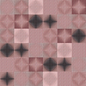 (XL) Lovely Terracotta Tile Block Pattern