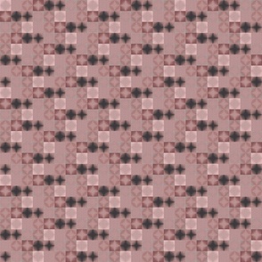 (S) Lovely Terracotta Tile Block Pattern