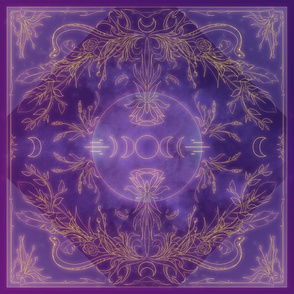 Altar Cloth in Purple 34" x 34"