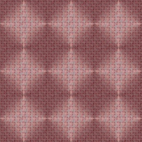 (S) Lovely Terracotta Tile with Diamond Pattern