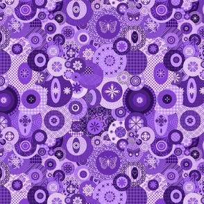 Fancy Purple Circles
