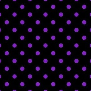 Xavier Dot - Purple on Black