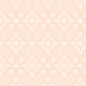 24" Diamond Floral Trellis in Blush Pink by Audrey Jeanne