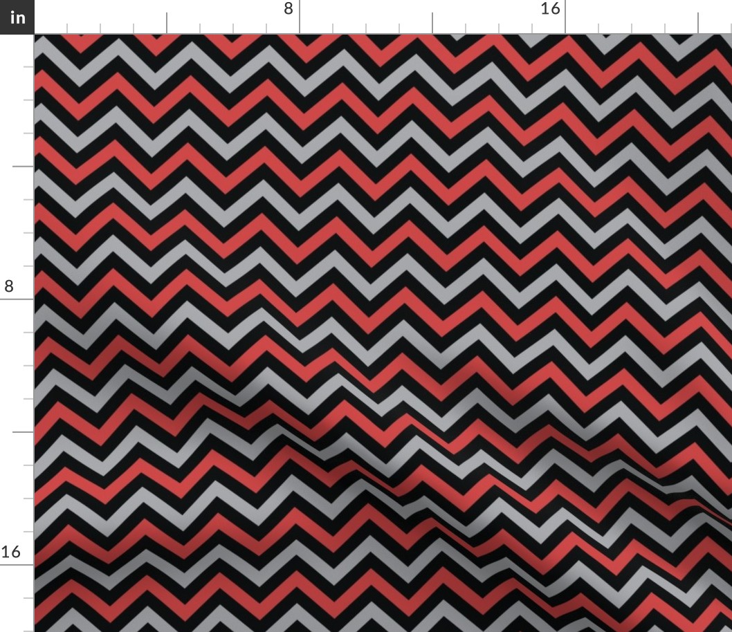 Evil Robot Chevron (Red)