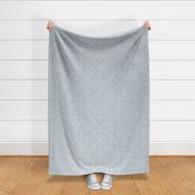 abstract swaddled scallop - denim blue