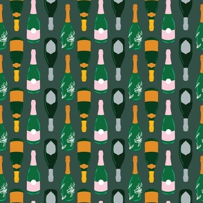 Large Champagne Problems on Dark Green