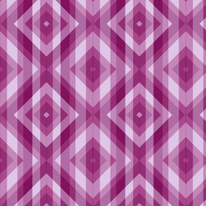 Pink Plaid Diamonds Geometric 