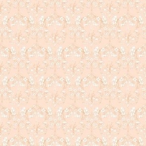 4" Victorian Entwined Floral in Blush Pink by Audrey Jeanne