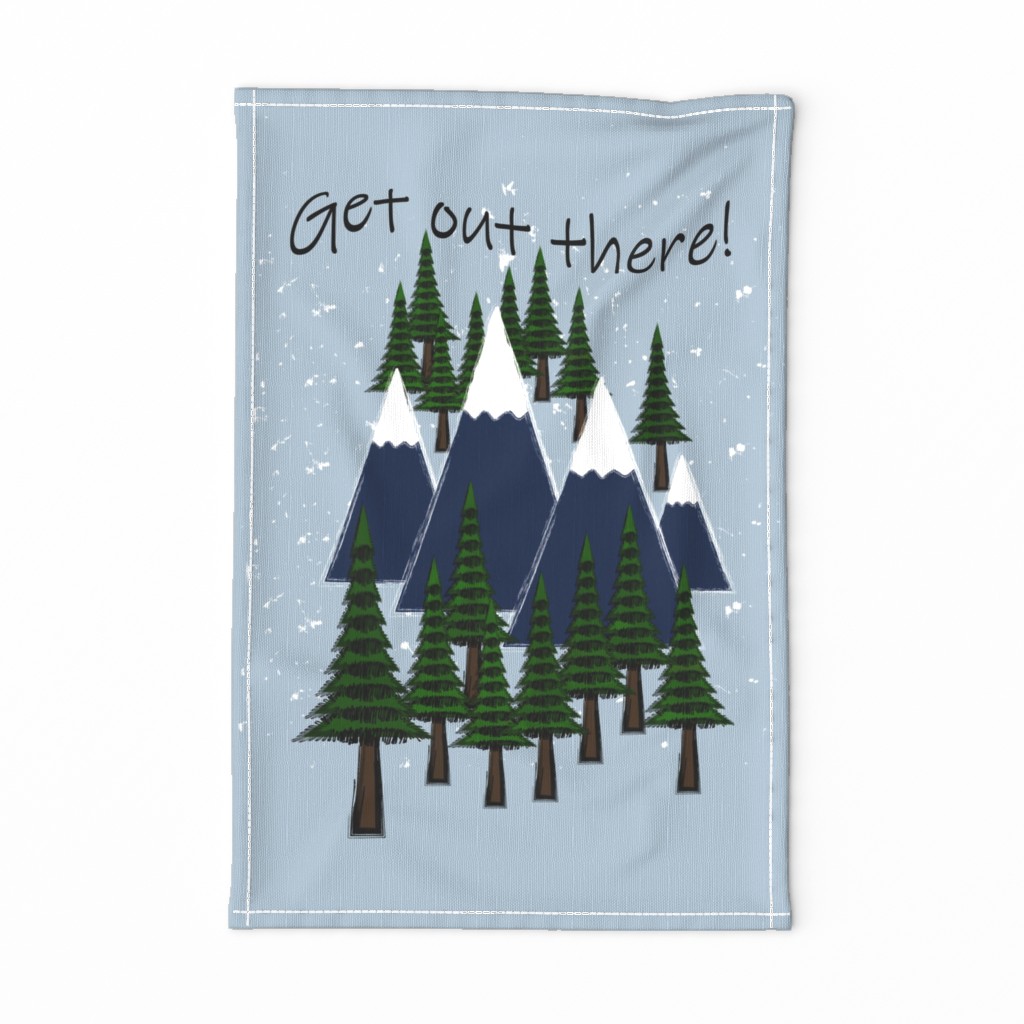 Get Out There Wilderness Wall Hanging