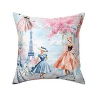 Mon Cherie - Miss Dior in Paris - Pink - Wallpaper 