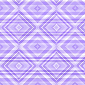 Purple Plaid Lavender Diamonds Geometric 
