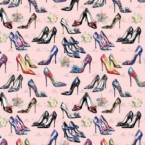 Enchanté Soles - Miss Dior - Pink  Wallpaper 