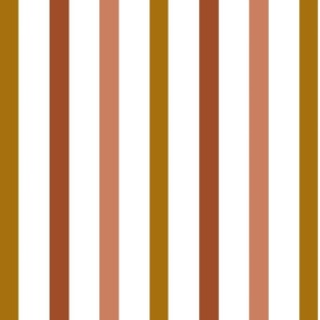 stripes - jasper red and white