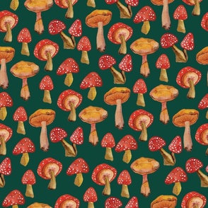 Retro Mushrooms