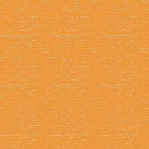 Halloween rustic organic dots on jack-o-lantern orange grunge dot print