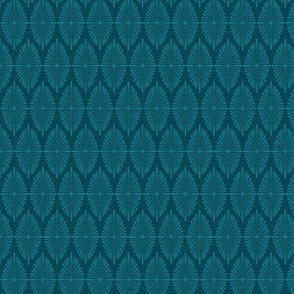 Radiant Aura in Peacock Teal - Medium