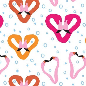 Flamingos Pattern 3