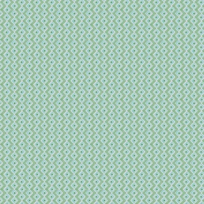 Pantone’s Mega Matter palette mud cloth MID MOD geometric lines  green blue gray | extra small / tiny / micro / miniature / dollhouse wallpaper