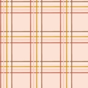 Fall in love plaid in pink 2x2