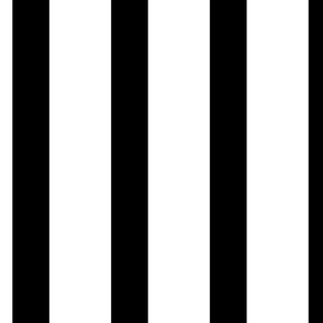 Black And White Stripe Vertical Pattern IV