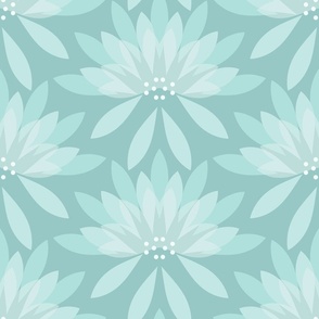 Garden Grace / Tranquil Teal / Large