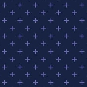 small - criss cross applesauce - dark navy purple