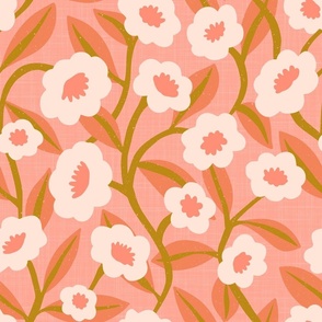 Summer Blossom Coral Pink