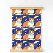 Hokusai-inspired cat portrait,Cat portrait inspired by Hokusai's artwork,Hokusai-inspired feline portrait,Cat portrait with a touch of Hokusai's style,Hokusai-inspired art: Cat portrait edition,Feline portrait in the style of Hokusai,Cat portrait reminisc