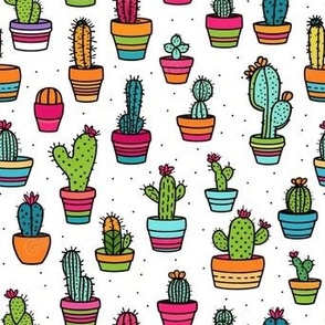 big_and_small_colorful_cactus_with_black_outline