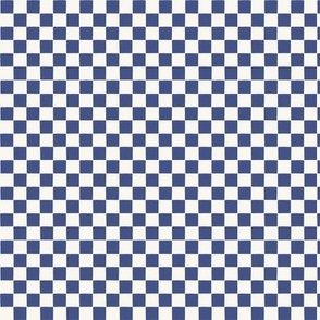 Check-Me-Out_Checker_kids decor_Mini_Deep Ultramarine Blue_Hufton-Studio