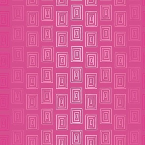 Small - Magenta Pink Monochromatic Rectangle Block Stripes