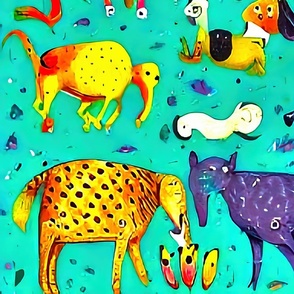 Whimsical animals