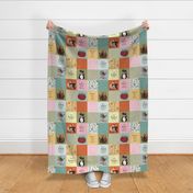 Sew Quilty Cheater Quilt 